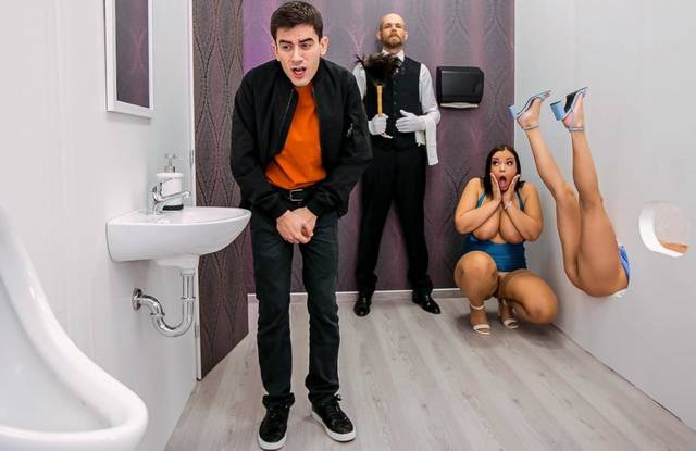 Фигуристые кобылы вымотали худосочного юношу